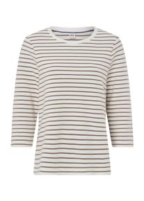 Brax Damen Kurzarmshirt "Style BONNIE", grau, Gr. 34, 100% Baumwolle, Shirts