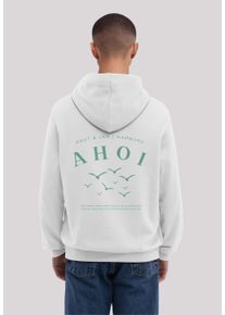 F4NT4STIC Herren Kapuzenpullover "transparent", weiß, casual, Gr. XS, Obermaterial: 80% Baumwolle, 20% Polyester, Pullover, Osteee Kollektion,