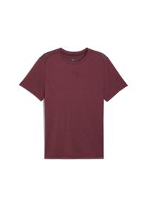 Puma Herren Trainingsshirt "CLOUDSPUN T-Shirt Herren"ruby shimmer heather rot, Gr. XXL, Obermaterial: 94% Polyester, 6% Elasthan, Shirts