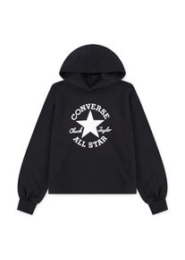 Converse Kinder Kapuzensweatshirt "CNVG DISSECTED CTP HOODIE", schwarz, sportlich, Gr. 146, Obermaterial: 60% Baumwolle, 40% Polyester, Sweatshirts