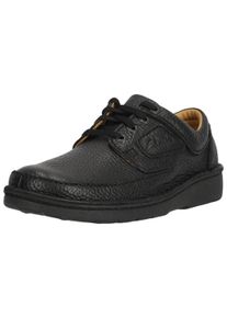 Clarks Herren Schnürschuh "Nature X Ease", Gr. 44, schwarz, Leder, elegant, Schuhe, mit dämpfender Sohle