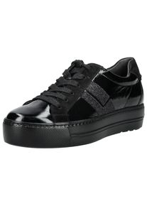 Paul Green Damen Sneaker "Paul Green Sneaker Leder", Gr. 39, schwarz, Leder, casual, Schuhe