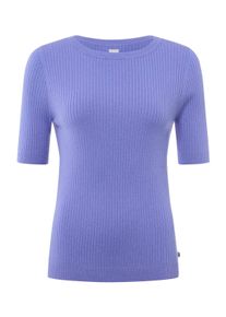 Brax Damen Strickpullover "Style Strickpullover", lila, Gr. 46, 50% Viskose, 35% Polyamid, 15% Wolle, Pullover