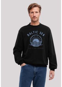 F4NT4STIC Herren Sweatshirt "Baltic Sea Knut und Jan", schwarz, casual, Gr. XXL, Obermaterial: 80% Baumwolle, 20% Polyester, Sweatshirts, Osteee