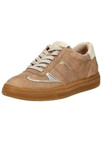 Paul Green Damen Sneaker "Paul Green Sneaker Leder", Gr. 42, braun, Leder, casual, Schuhe