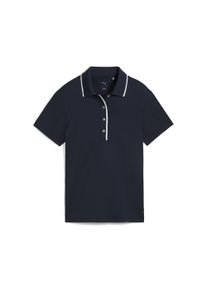 Puma Damen Poloshirt "CLOUDSPUN Bridges Kurzärmeliges Golf-Polo Damen", blau, Gr. XXL, clean, 94% Polyester, 6% Elasthan, Shirts