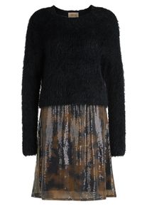Cartoon Damen Paillettenkleid "Cartoon Pailletten-Kleid 2er Set", braun, feminin, Gr. 36, Obermaterial: 100% Polyester. Futter: 95% Viskose, 5%
