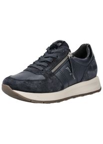 Paul Green Damen Sneaker "Paul Green Sneaker Glattleder", Gr. 42, blau, Glattleder, casual, Schuhe