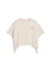 Puma Kinder T-Shirt "Tweenerverse Knotted T-Shirt Mädchen", weiß, Gr. 152, 100% Baumwolle, Shirts