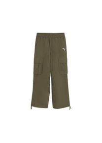 Puma Herren Sporthose "FUTURE.Puma.ARCHIVE Extreme Cargohose Erwachsene", grün, Gr. S, unifarben, Obermaterial: 100% Polyester;
