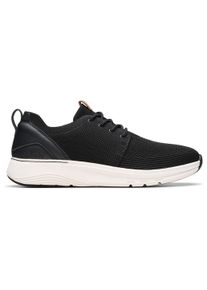Clarks Herren Sneaker "Motion Trek", Gr. 45, schwarz, Kunstfaser, sportlich, Schuhe, mit innovativer Technologie