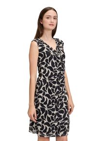Cartoon Damen Druckkleid "Cartoon Casual-Kleid ohne Arm", schwarz-weiß, casual, Gr. 42, Obermaterial: 95% Polyester, 05% Elasthan. Futter: 95%