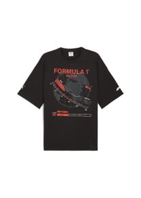 Puma Herren T-Shirt "F1 Graphic T-Shirt Herren", schwarz, Gr. XXL, clean, Obermaterial: 100% Baumwolle; Rippe: 71% Baumwolle, 29% Polyester, Shirts
