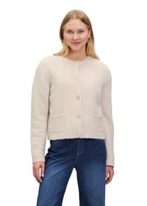 Cartoon Damen Strickjacke "Cartoon Strick-Cardigan mit Knopfleiste", beige, modisch, Gr. 42, Obermaterial: 93% Polyester, 5% Alpaka, 2% Elasthan.,
