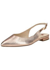 Högl HÖGL Damen Ballerina "Högl Ballerinas Leder", Gr. 39, gelb, Leder, casual, Schuhe