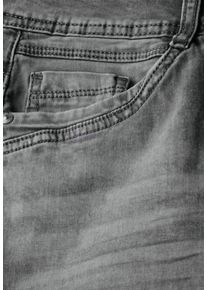 Cecil Damen Regular-fit-Jeans "Scarlett", grau, casual, Gr. 29, unifarben, Denim/Jeans, Obermaterial: 66% Baumwolle, 31% Polyester, 3% Elasthan.