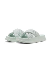 Puma Sandale "Leadcat Plateausandalen Damen", Gr. 40,5peaceful blau weiß, Obermaterial: Synthetik; Futter: Textil; Innensohle: Synthetik; Laufsohle: