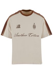 Herren T-Shirt "Another Cotton Lab Another Oversize Raglan Cotton Jersey", beige, casual, Gr. XS, ANOTHER COTTON LAB, bedruckt, 100% Baumwolle, Shirts