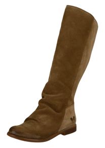 felmini Damen Stiefel "felmini Stiefel Veloursleder", Gr. 42, grau, Veloursleder, casual, Schuhe