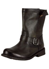 felmini Damen Stiefelette "felmini Stiefelette Leder", Gr. 39, braun, Leder, casual, Schuhe