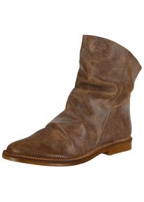 felmini Damen Stiefelette "felmini Stiefelette Veloursleder", Gr. 38, braun, Veloursleder, casual, Schuhe