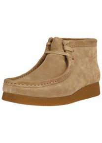 Clarks Herren Sneaker "WallabeeEVO", Gr. 38, beige, casual, Schuhe, aus hochwertigem Wildleder