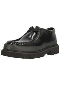 Clarks Herren Schnürschuh "Badell Seam", Gr. 39,5, schwarz, Leder, elegant, Schuhe, mit extra leichter Chunky-Sohle