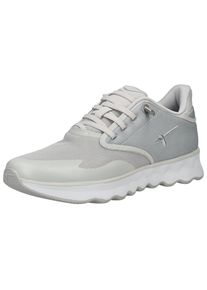 Tamaris Damen Sneaker "Tamaris Sneaker Lederimitat/Textil", Gr. 40, grau, Lederimitat, Textil, casual, Schuhe