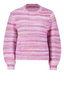 BETTY & CO BETTY & CO Damen Strickpullover "Betty & Co Strickpullover mit Effektgarn", rosa, casual, Gr. 46, Strick, Obermaterial: 47% Polyester, 39% Polyacryl,