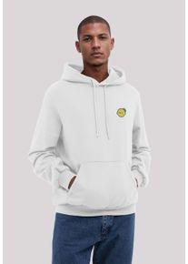 F4NT4STIC Herren Kapuzenpullover "Lemon Cute Face Bestickt", weiß, casual, Gr. L, Obermaterial: 80% Baumwolle, 20% Polyester, Pullover, Premium