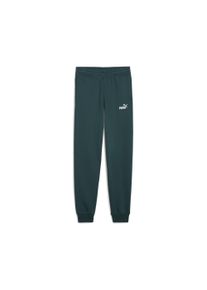 Puma Kinder Sporthose "ESS No. 1 Logo Fleece-Jogginghose Jungen"grün terrain, Gr. 152, unifarben, Obermaterial: 66% Baumwolle, 34% Polyester; Rippe:
