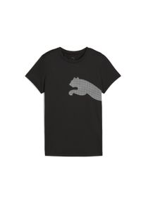 Puma Damen Trainingsshirt "Train All Day Big Logo T-Shirt Damen", schwarz, Gr. L, 100% Polyester, Shirts