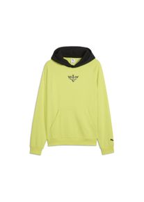 Puma Herren Hoodie "Melo Alwayz On 1 Basketballhoodie Herren", gelb, Gr. S, Obermaterial: 34% Polyester, 66% Baumwolle; Rippe: 3% Elasthan, 97%