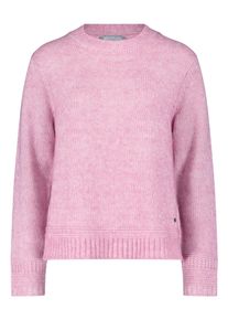 BETTY & CO BETTY & CO Damen Strickpullover "Betty & Co Strickpullover mit Rippbündchen", rosa, casual, Gr. 44, Strick, Obermaterial: 52% Polyester recycelt, 32%