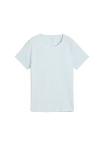 Puma Damen Laufshirt "RUN CLOUDSPUN T-Shirt Damen"sea glass blau, Gr. XL, Obermaterial: 94% Polyester, 6% Elasthan, Shirts