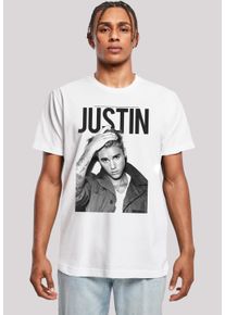 F4NT4STIC Herren T-Shirt "Justin Bieber", weiß, casual, Gr. XXL, Obermaterial: 100% Baumwolle, Shirts, Streetwear Fashion