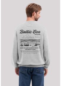 F4NT4STIC Herren Sweatshirt "Knut und Jan Hamburg", grau, casual, Gr. XL, Obermaterial: 80% Baumwolle, 20% Polyester, Sweatshirts, Osteee Kollektion,
