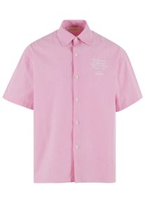 Herren Langarmhemd "Another Cotton Lab Another Short Sleeve Shirt", pink, Gr. XS, ANOTHER COTTON LAB, 100% Baumwolle, Hemden