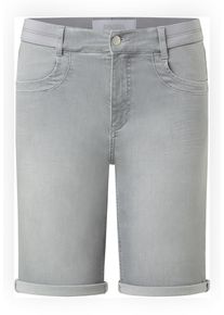 AENGELS Damen Shorts "AENGELS Bermuda TU Sporty Denim", grau, Gr. 40, unifarben, 98% Baumwolle, 2% Elasthan, Hosen