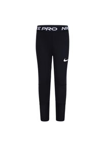 Nike Sportswear Kinder Leggings "NKG NIKE PRO LEGGING", schwarz, sportlich, Gr. 98, unifarben, kontrastfarbene Details, Jersey, Obermaterial: 83%