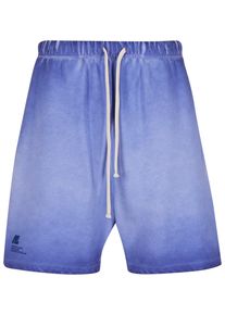 Herren Shorts "Another Cotton Lab Another Signature Washed Oversized Shorts", blau, Gr. L, ANOTHER COTTON LAB, 100% Baumwolle, Hosen