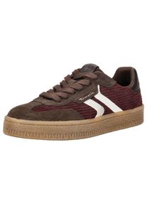 Tamaris Damen Sneaker "Tamaris Sneaker Leder", Gr. 41, rot, Leder, casual, Schuhe