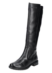 Bagatt Damen Stiefel "Bagatt Stiefel Leder/Synthetik", Gr. 37, schwarz, Leder, Synthetik, casual, Schuhe