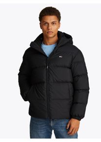 Tommy Jeans Herren Steppjacke "TJM ESSENTIAL DOWN JACKET EXT", schwarz, casual, Gr. L, Web, Obermaterial: 100% Polyester, Jacken