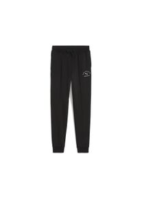 Puma Kinder Sporthose "Puma Class Jogginghose Jungen", schwarz, Gr. 164, bedruckt, 68% Baumwolle, 32% Polyester, Hosen