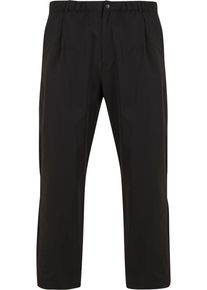 Herren Stoffhose "Another Cotton Lab Synthetic Pant", schwarz, Gr. M, ANOTHER COTTON LAB, unifarben, 100% Polyester, Hosen