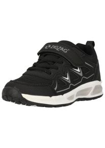 ZIGZAG Kinder Sneaker "Jolt", Gr. 27, schwarz, Kunstfaser, Polyurethane, casual, Schuhe, ideal für Freizeit