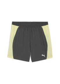 Puma Herren Laufshorts "VELOCITY 5" Laufshorts Herren"dusky gray gold moon gelb, Gr. L, unifarben, Obermaterial: 88% Polyester, 12% Elasthan;