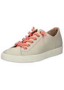Paul Green Damen Sneaker "Paul Green Sneaker Glattleder", Gr. 43, orange, Glattleder, casual, Schuhe