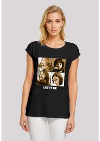 F4NT4STIC Damen T-Shirt "The Beatles", schwarz, casual, Gr. XXXL, Obermaterial: 100% Baumwolle, Shirts, Streetwear Fashion
